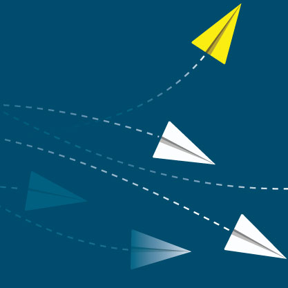 Arrows Going in different directions